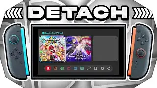 🎮 How to DETACH Nintendo Switch 2 Controllers (Remove Joy Con 2 Easy!) ✅