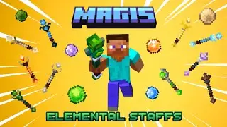 MAGIS || Elemental Staffs - Addon MCPE