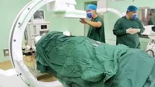 Perlove PLX7100A helps hospitals at home and abroad to carry out interventional surgery