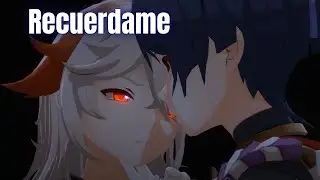 Kazuha conoce a Scaramuche | Kazuha x Scaramuche | Fandub Español Kinan