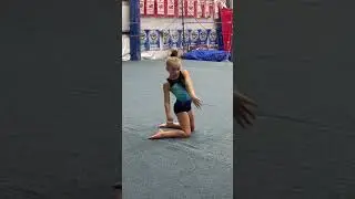 Sassy Gymnastics Floor Routine 😁 #shorts #gymnast #gymnastics