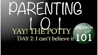 Cold Turkey Potty Training: DAY 2