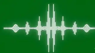 Music Effect Green Screen | Audio Spectrum Animation | No Copyright | 4K