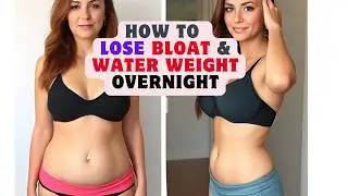 How To Lose Bloat And Water Weight Overnight: Quick & Effective Tips 💧🌙