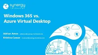 Windows 365 vs Azure Virtual Desktop as a Cloud VDI