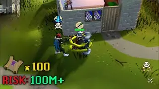 Loot From 100 Hard Clue Scrolls (PvP)