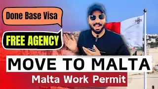 🇲🇹Malta Work Permit Visa 2024 | Malta Free Work Visa | Malta FREE Work VISA via Recruitment Agencies