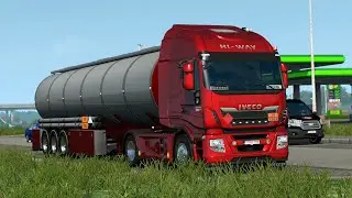 ETS2 1.35 ProMods 2.41 Iveco Hi-Way Calais - Duisburg