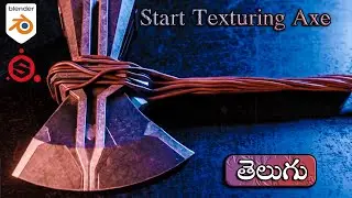 Blender Master Course in TELUGU || Part-13: Start Texturing  || Blender Advanced Tutorials TELUGU