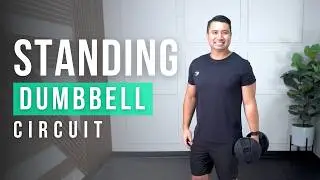 Total Body Dumbbell Circuit Workout - Lower and Upper Body Routine