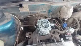 установил новый карбюратор от Наиля Порошина