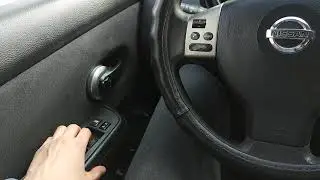 Обучение стеклоподъёмников Nissan Tiida