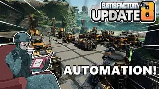 SETTING up AUTOMATION - Satisfactory ep2
