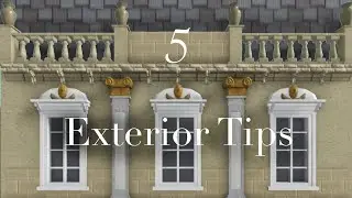5 PALACE Exterior Build Hacks! | Bloxburg