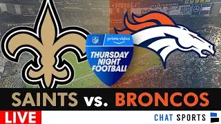Saints vs. Broncos LIVE Play-By-Play, Analysis, Scoreboard, Highlights, 2024 NFL Week 7 TNF