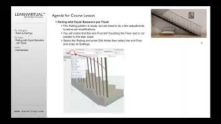 Railings with Equal Balusters in ARCHICAD