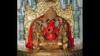 गजानना श्री गणराया आधी वंदू तुज मोरया