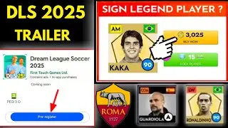 DLS 25 TRAILER | PRE-REGISTER!! DREAM LEAGUE SOCCER 2025 🤩🔥