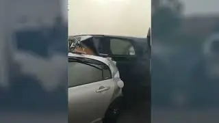 Terjadi k3c3l4k44n Beruntun di jalan tol Pejagan - Pemalang km 253A