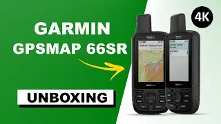 Garmin GPSMAP 66sr (010-02431-01) Unboxing 4K