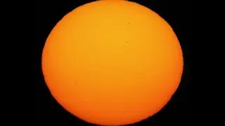 Sunspots at Sunset in 4K (September 28-2023) Nikon P1000