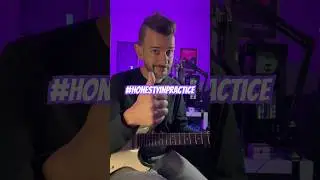Same Blues Hybrid Lick, different note length // #honestyinpractice