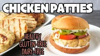 Ground Chicken Patties {Healthy, Dairy-free, Gluten-free}