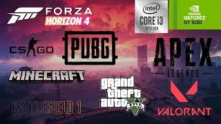 GT 1030 + i3 10100F | Test In 8 Games