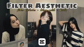 Filter capcut aesthetic || Filter terbaru viral capcut