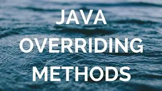 java override method  (manohar academy)