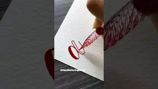 Real time lettering! 