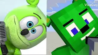 Gummy Bear Song COMPILATION (Original VS Minecraft)