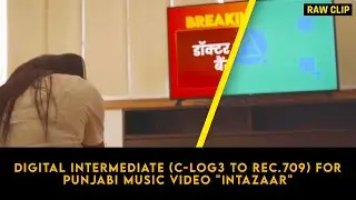 Digital Intermediate (C-Log3 to Rec.709) for Punjabi Music Video - Intazaar || By KARMA Creation