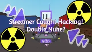 STREAMER CAUGHT HACKING In KRUNKER.IO! (DOUBLE NUKE?)