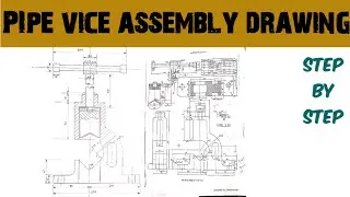 pipe vice assembly drawing ||pipe vice|| |Engineering and poetry|