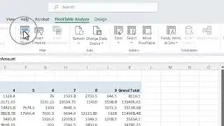 How to create and use a Slicer in Excel
