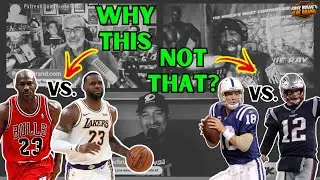 Jordan vs. James...not Brady vs. Manning? | The Coach joins Stevie Ray & Vince Russo