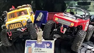 D.I.Y 1/24 scale WINCH install & TEST for Axial Scx24 rigs with or without bumper #upgrades #mods