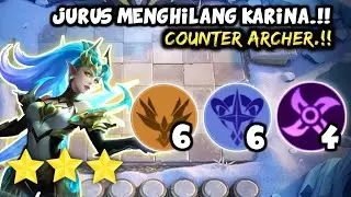 HYPER KARINA LIGHTBORN.!! 6 LIGHTBORN + 6 ASTRO + 4 ASSASSIN. MAGIC CHESS MOBILE LEGENDS