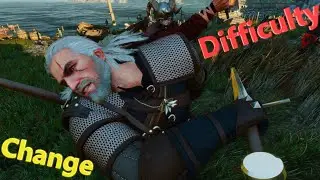 Is it possible to change difficulty in Witcher 3?