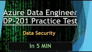 Azure Data Security Practice Questions 2023