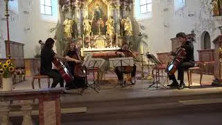 Popper — Concert Polonaise for 4 cellos // Yeo Sol Lee, A.Ushakova, P.Madden