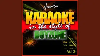 Isn't It a Wonder (In the Style of Boyzone) (Karaoke Version)