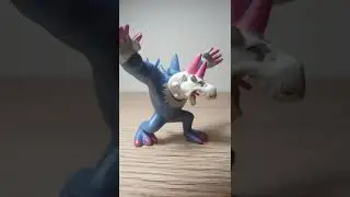 волк 🐺 с шипами из аниме покемоны