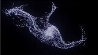 Magnetic Particle System Animation Render in Blender 2.9