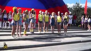 Мисс Вело-Город 2015 на Урусбайке ( Со стороны )