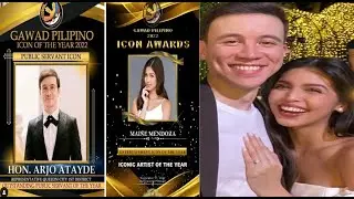 ARMAINE GRABE NAMAN ANG MAG FIANCE PAREHONG MAY AWARD MAINE MENDOZA AT ARJO ATAYDE WAGI