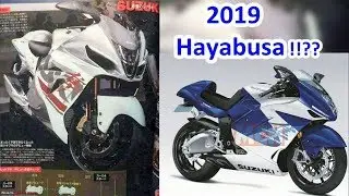 2019 Suzuki Hayabusa (turbo??) - The Japanese falcon will be here soon.