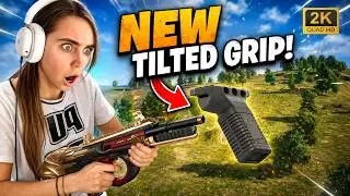 PUBG Update Brings An Insane No Recoil Grip... First Look in Erangel Solos! | DanucD