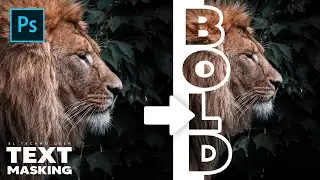 How create creative poster | Text Masking | Photoshop Tutorial